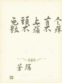 龟头上有个小肉粒不痛不痒