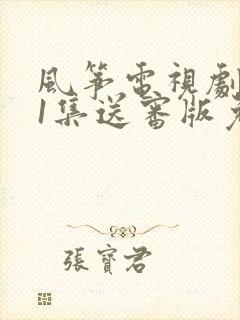 风筝电视剧全51集送审版免费观看