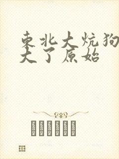 东北大炕狗儿长大了原始封面