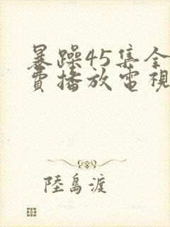 暴躁45集全免费播放电视剧