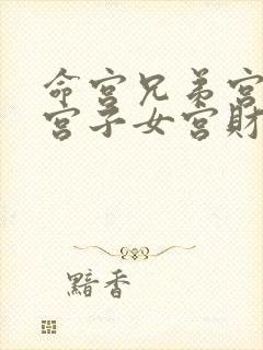 命宫兄弟宫夫妻宫子女宫财帛宫