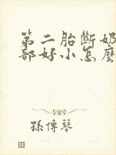 第二胎断奶后胸部好小怎么办