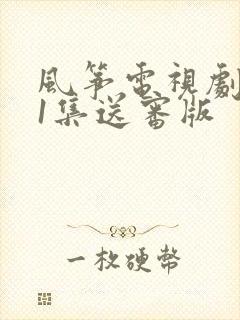 风筝电视剧第51集送审版