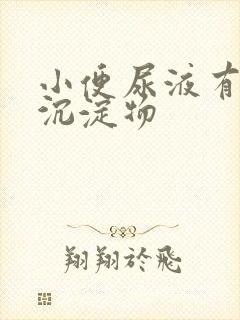 小便尿液有白色沉淀物