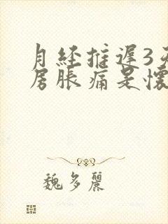 月经推迟3天乳房胀痛是怀孕吗封面