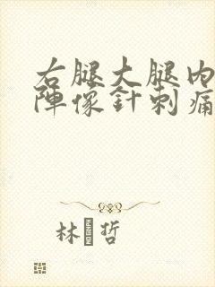 右腿大腿内侧一阵像针刺痛