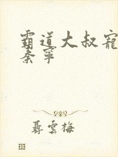 霸道大叔宠甜妻秦宁封面