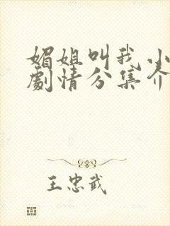 媚姐叫我小男人剧情分集介绍