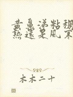 黄鼻涕粘稠是风热还是风寒