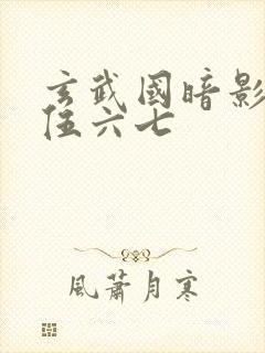 玄武国暗影刺客伍六七