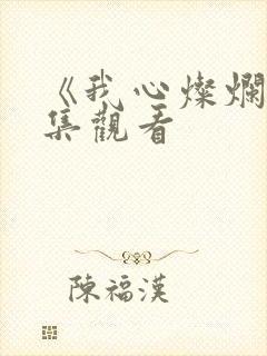 《我心灿烂》全集观看