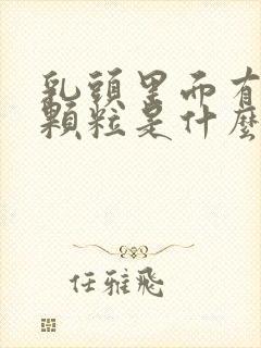 乳头里面有白色颗粒是什么原因