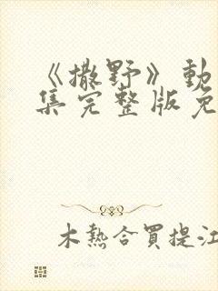 《撒野》动漫全集完整版免费观看