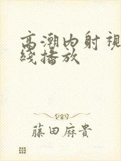 高潮内射视频在线播放