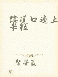 阴道口边上长小米粒