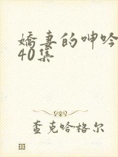 娇妻的呻吟1一40集