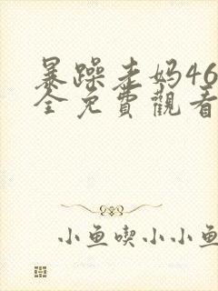 暴躁老妈46集全免费观看电视剧在线看