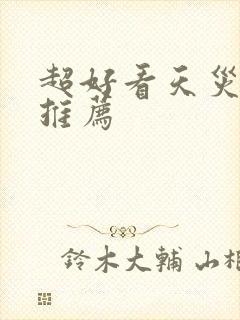 超好看天灾小说推荐