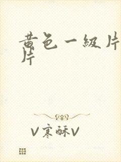 黄色一级片特黄片