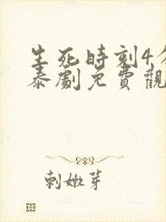 生死时刻4分钟泰剧免费观看