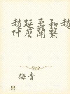 赵延寿和赵匡胤什么关系封面