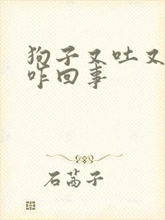 狗子又吐又拉稀咋回事封面