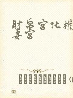 财帛宫化权入夫妻宫封面