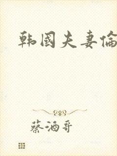 韩国夫妻伦理