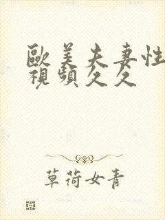 欧美夫妻性生活视频久久