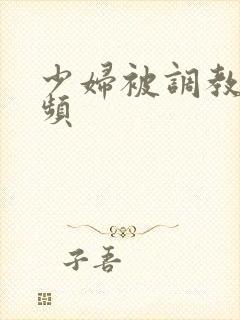 少妇被调教的视频