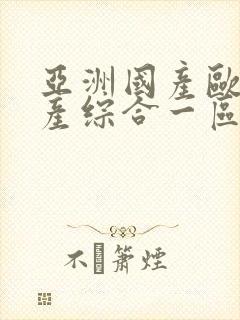 亚洲国产欧美国产综合一区