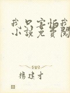 我只害怕我爱你小说免费阅读封面