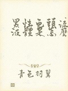 男性龟头流黄色液体是怎么回事