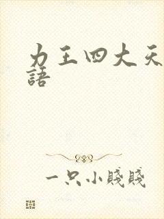 力王四大天王国语封面