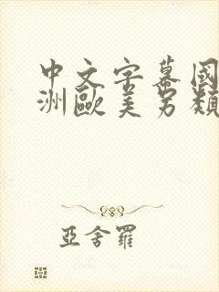 中文字幕国产亚洲欧美另类