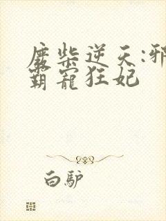 废柴逆天:邪王霸宠狂妃封面