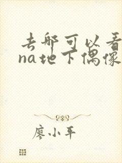 去哪可以看sana地下偶像