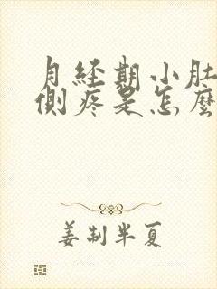 月经期小肚子左侧疼是怎么回事女性