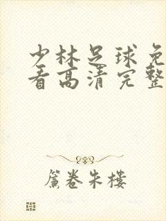 少林足球免费观看高清完整版封面