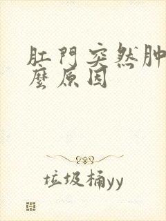 肛门突然肿痛什么原因