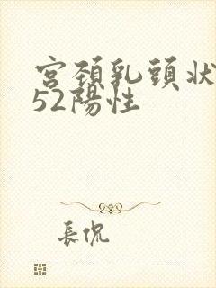 宫颈乳头状病毒52阳性
