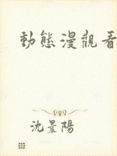 动态漫观看