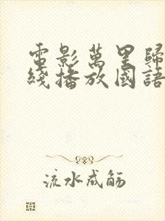 电影万里归途在线播放国语