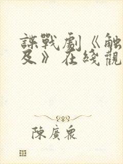 谍战剧《触不可及》在线观看