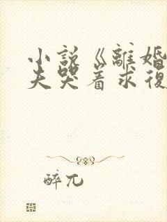 小说《离婚后前夫哭着求复婚》