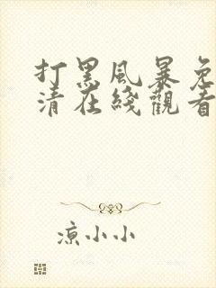 打黑风暴免费高清在线观看电视剧