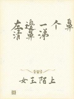 左边一个鼻孔流清鼻涕