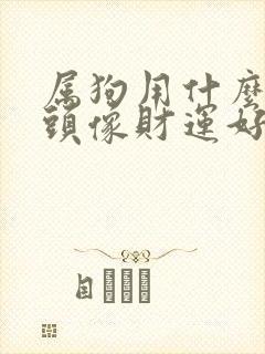 属狗用什么微信头像财运好