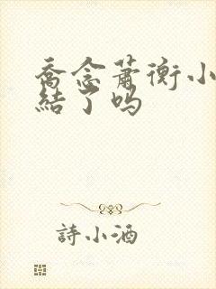 乔念萧衡小说完结了吗