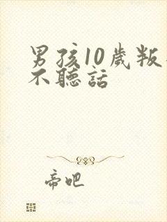 男孩10岁叛逆不听话